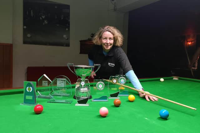 Tessa Davidson has had an incredible return to snooker, winning seven major titles in two years.