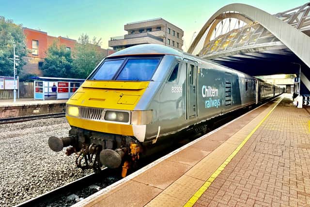 Chiltern Railways says its Mark 3 trains cannot selectively open doors to accommodate smaller platforms