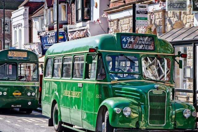 Mullin Automotive says it will collect guests from Oxford Parkway station in vintage buses converted to electricity
