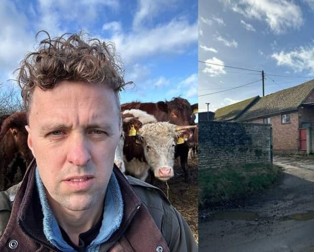 Farmer Nick Francis is one of the leaders of the Save Long Compton Abattoir campaign.