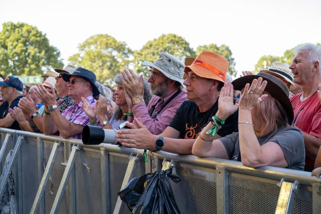 Fans at Cropredy Convention, Thursday, August 11, 2022. Photo by David Jackson.