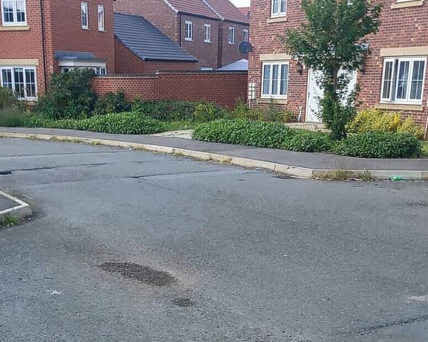 Longford Park Road, where resident say the road has been in bad shape for five years