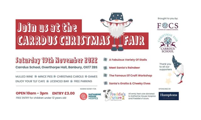 The popular Carrdus Christmas Fair will return to Banbury this year after a three-year hiatus.