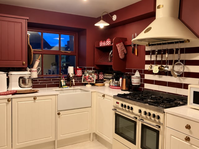 The kitchen.