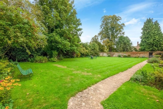 The property is surrounded by appealing gardens, to the east there is a private walled garden with lawned areas and many mature trees and borders.