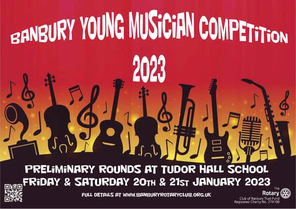 Banbury’s popular Young Musician of the Year competition is returning after a two year forced break due to Covid.