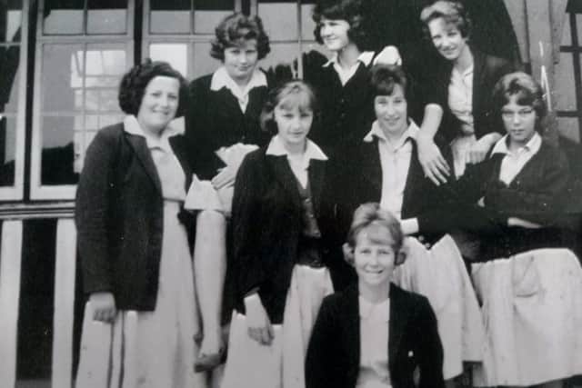 Some of the class of ’63, taken 60 years ago.