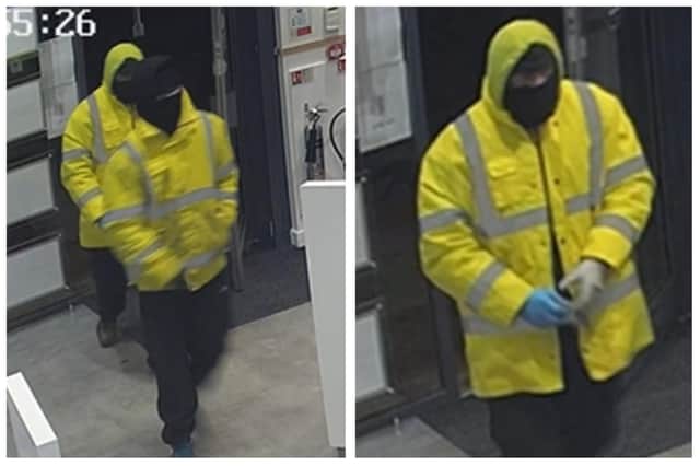 Thames Valley Police are releasing these images as officers believe they may have vital information about the robbery in Kidlington.