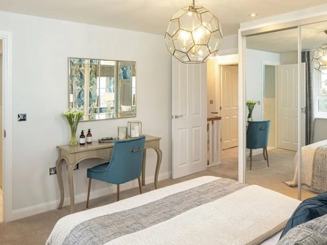 This four bedroom new build detached home in Havant Road, Emsworth is on the market for £580,000. It is listed on Zoopla by Barratt Homes - Saxon Corner.