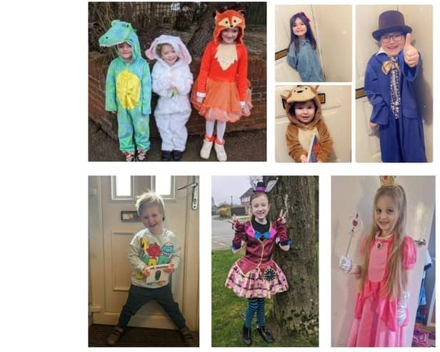 From top left to bottom right, Jenson (4) Grace (5) and Lyla (7), Lilyona (6) Kairi-Rose (3) and Owen (8), Timmy (3), Darcie (9) and Layla (6).