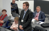 Cllr Vaitkus presented the motion to tackle racism, antisemitism and anti-Muslim hatred at the council's full meeting on Monday, October 19.