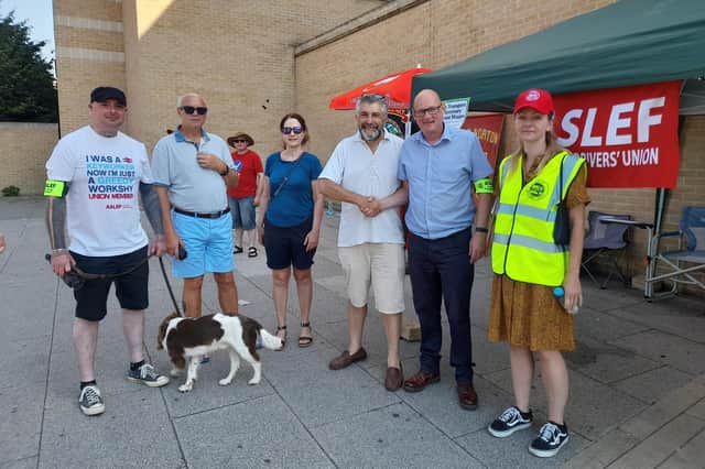 "Chippy Labour Party and our Councillors are long time supporters and passionate advocates of the Cotswold Line. That's why we were so pleased to support our local train drivers."