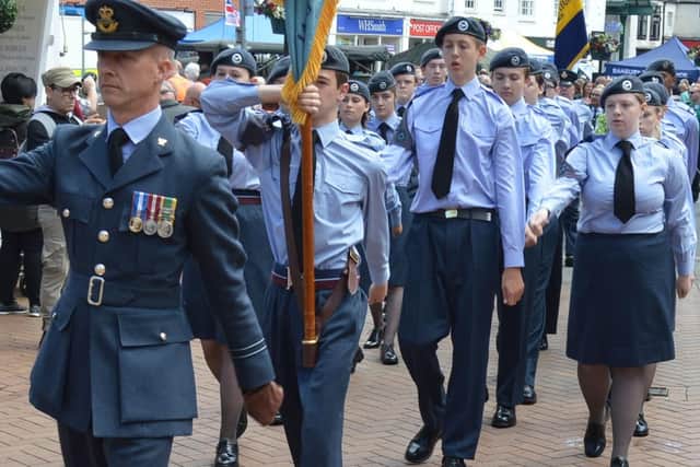 Saturday's Armed Forces Day parade took place at the heart of Banbury