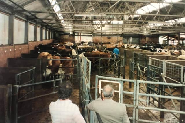 Livestock of all kinds - cattle, pigs and sheep - were brought to Banbury from all over the country