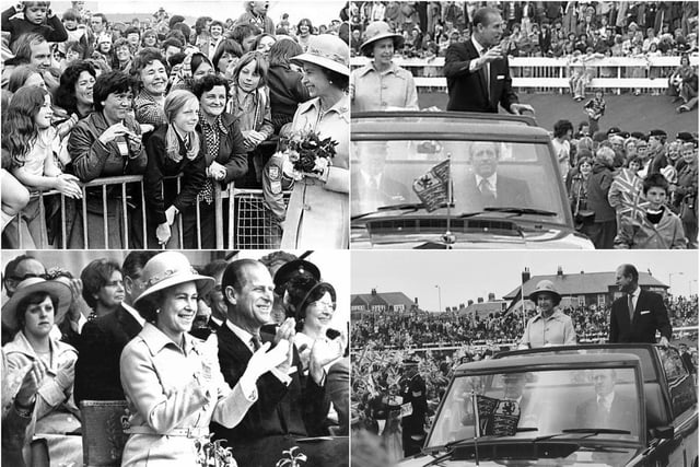 Were you there when the Queen came to the borough in 1967 and 1977?