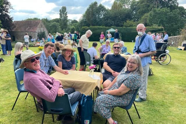 Adderbury's annual garden party saw record attendance and an incredible amount raised for the local church.