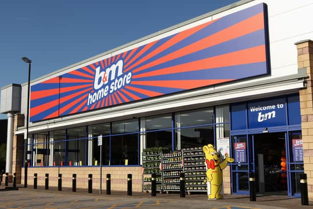 The new B&M store will open its doors to the public next month.