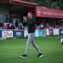 Brackley Town manager Gavin Cowan has seen his team pick up seven points from their first three games. Picture by Josh Nesden