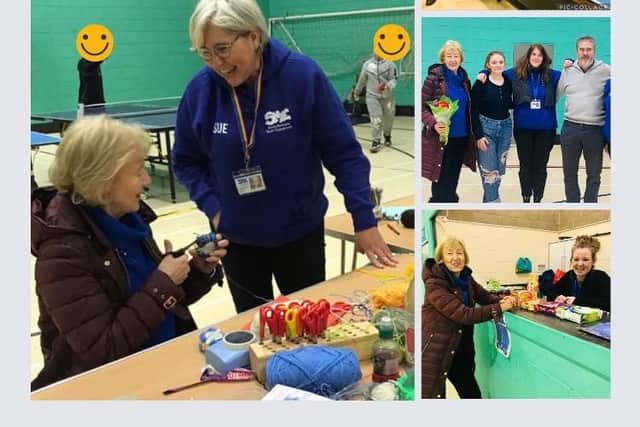 MP for South Northamptonshire Andrea Leadsom enjoyed a cup of tea and a game of table tennis when she visited the youth club last month.