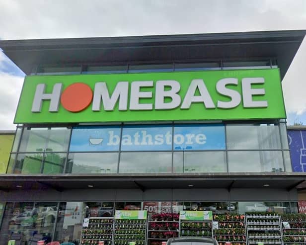 Banbury's Homebase store is set to close before Christmas.