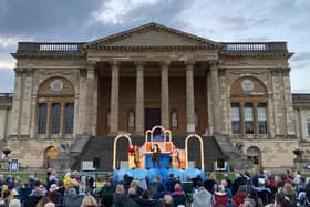 Outdoor theatre at Stowe House