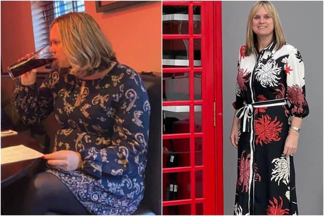 Having smashed her own weight loss goals, Claire Shepherd (nee Taylor) is now taking over a local Slimming World group to help others achieve their own goals. She’s an ex-professional tennis player who is also now a tennis coach locally. (submitted photo)