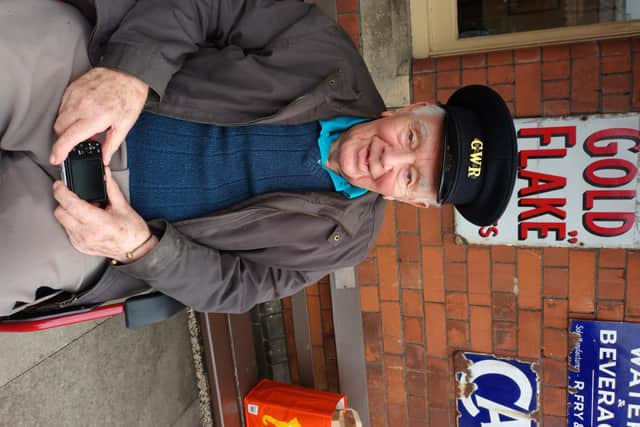 Eric Sewell took a trip back to yesteryear on a steam train excursion to Gloucestershire with his Adderbury care home