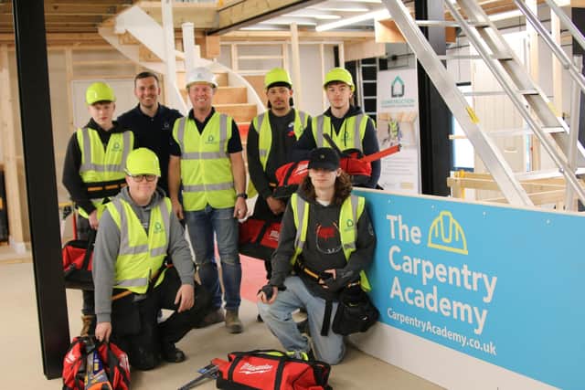 Seven college students from the Warwickshire College Group benefitted from LJ Construction's Site Ready course.