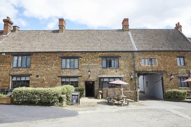 The Red Lion, Adderbury which closes for a makeover