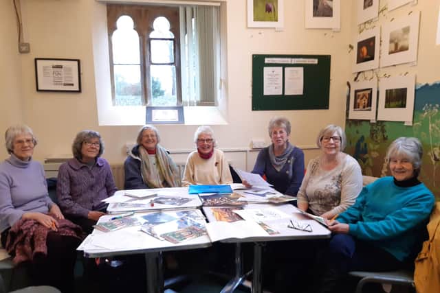 Adderbury Churches outreach group representing Catholics, Methodists, Baptists, Church of England and Quakers at their preparation meeting for World Day of Prayer.