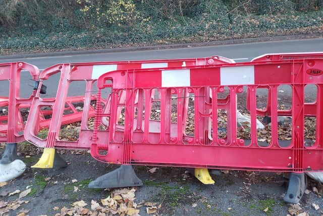 Oxfordshire Highways Department says it does not have the funds to repair the collapsing footpath