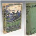 A rare first edition, first impression of J.R.R Tolkien's 'The Hobbit' has been discovered and is set to fetch more than £10,000 at auction. Photo by Kinghams Auctioneers