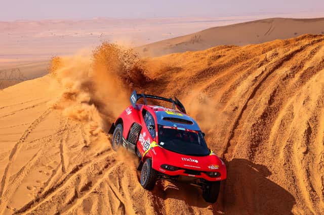 Orlando Terranova's BRX Prodrive Hunter in the Dakar Rally earlier this year, the Banbury team are now preparing for the  third round of the World Rally-Raid Championship in Adalucia next month