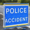 Police warn of an accident on the M40