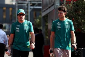Aston Martin have retained driver pairing Fernando Alonso and Lance Stroll for the 2027 season. (Photo by Peter Fox/Getty Images)