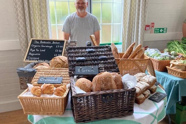 Bodicote-based baker Simon Clifford sold freshly made bread products.