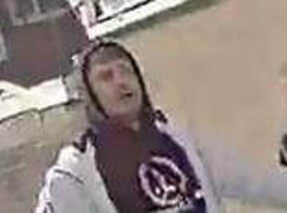 Police want to identify this man with regard to a violent disorder following a football match in Brackley