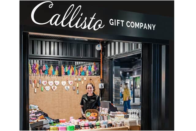 Callisto Gift Company, started by Laura Ross and Rachel Cullen. has opened in Lock29 of Castle Quay Shopping Centre. It offers handcrafted wax products, home scents and giftware from bath bombs, to soap sponges, to soy wax melts, candles, wardrobe hangers and more. (photo from  Bulletfish Media)