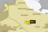 The Met Office has issued a yellow weather warning for strong winds for Banbury today (October 23).