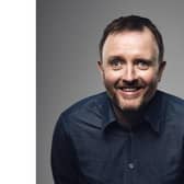Comedian Chris McCausland will perform in Banbury next January.