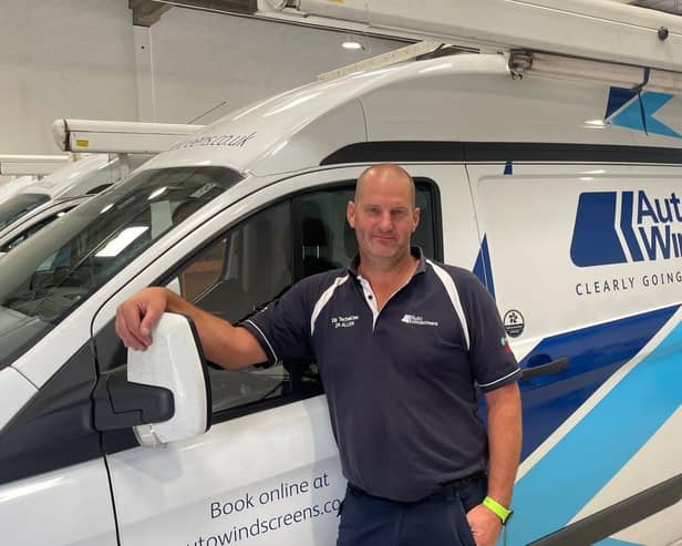 Banbury windscreen technician Jim Allen is hoping to be crowned the company's best for a second year.