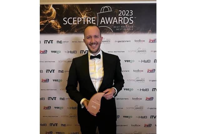 Lock29's Chris Catford has been awarded the Manager of the Year - Small Centre at this year's SPECTRE Awards.