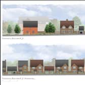 An artist's impression of the proposed homes off Station Road, Cropredy