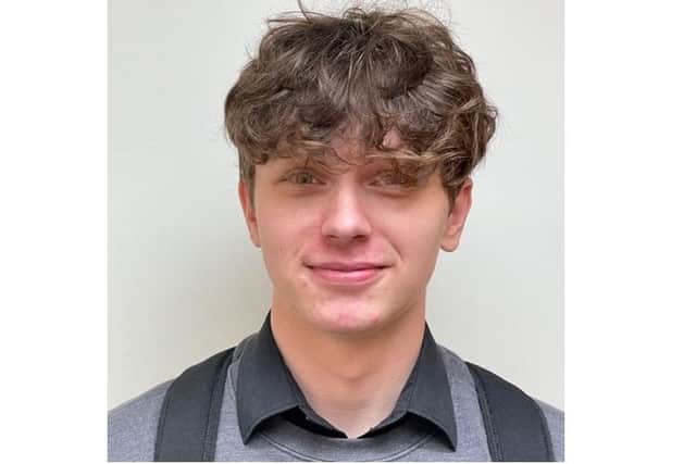 Michal Sobocinski, a Year 12 student at North Oxfordshire Academy, won the Technology Award