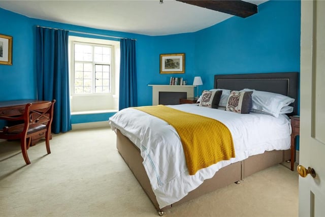 A second bedroom in the seven bedroom The Old Manor property.

Photo: Savills