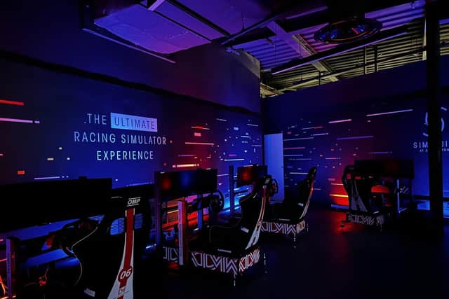The new Sim suite at Silverstone Museum