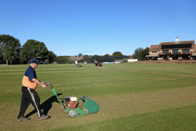 The Banbury Cricket Club groundsman deserves huge credit, says captain Kieran Coyne.