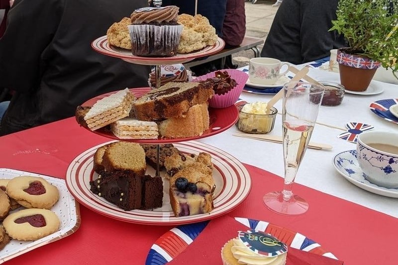 The Village Improvement Group provided a scrumptious afternoon tea for residents of North Newington