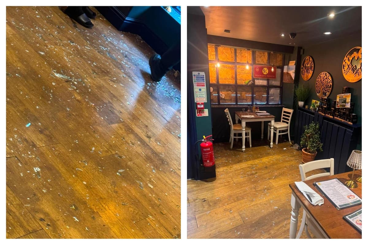Banbury restaurant owners devastated after vandals smash windows ...