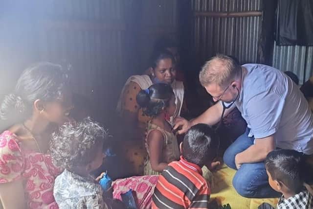Dr Kerry runs a clinic in a poor tribal village in India. Many inhabitants are 'untouchables' who lack access to adequate healthcare and education